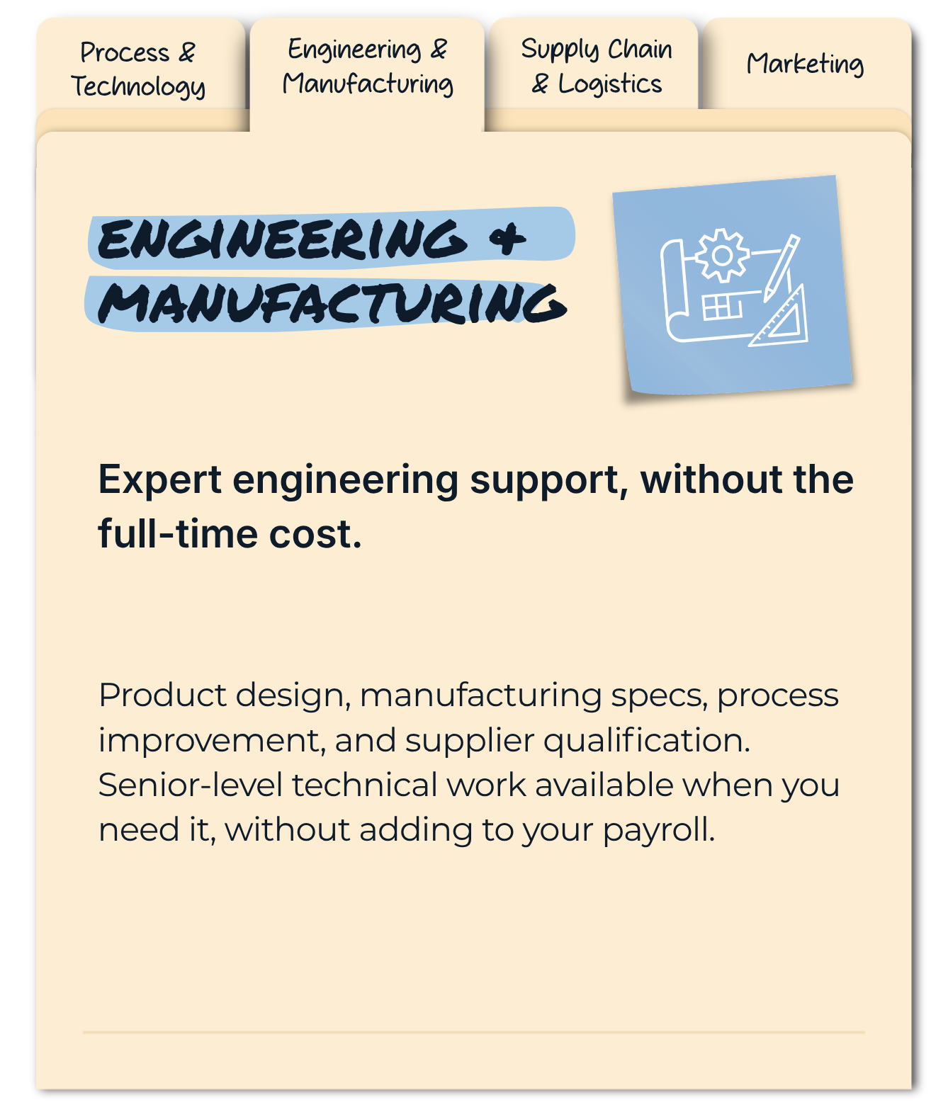 Engineering & Manufacturing